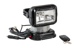 Прожектор с дистанционным управлением, черный корпус, галоген, брелок, модель 950 (SL001ABSD)